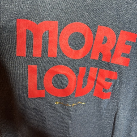 Spiritual Gangster More Love Blue Sweatshirt Size XS - Picture 2 of 6